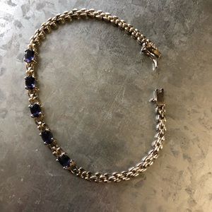 Iolite SS Bracelet